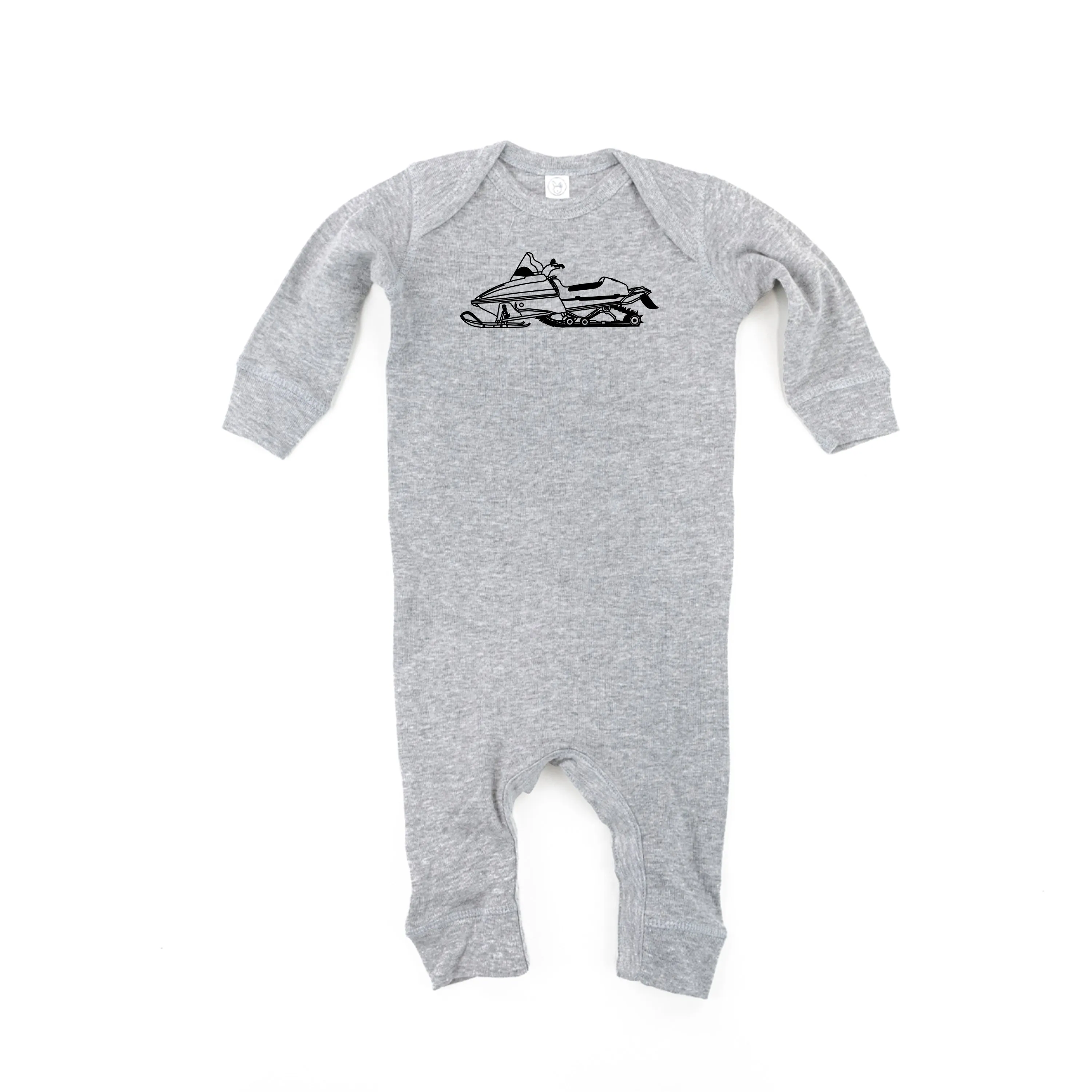 SNOWMOBILE - Minimalist Design - One Piece Baby Sleeper