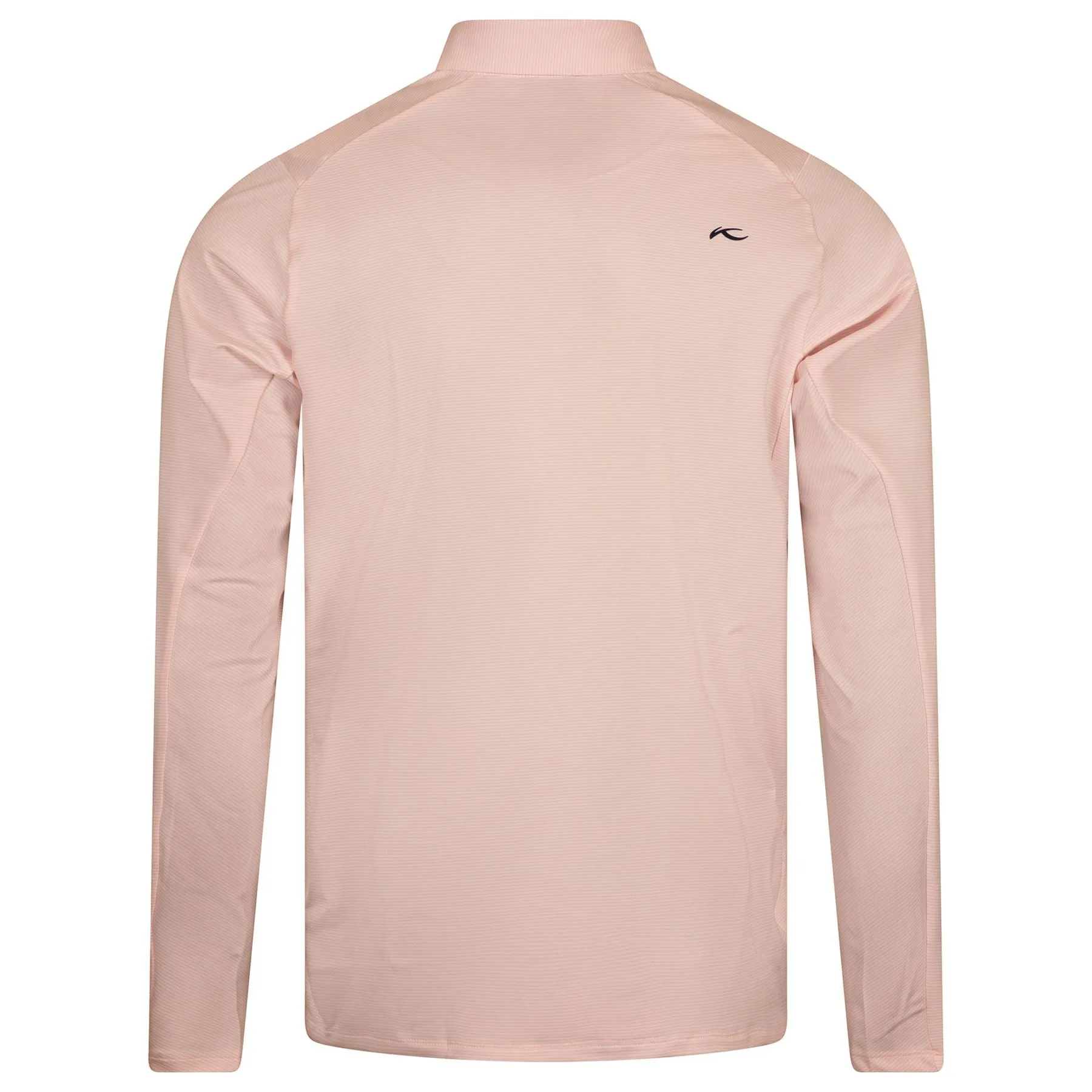 Soren Stripe LS Polo Pink Salt/White - SS24