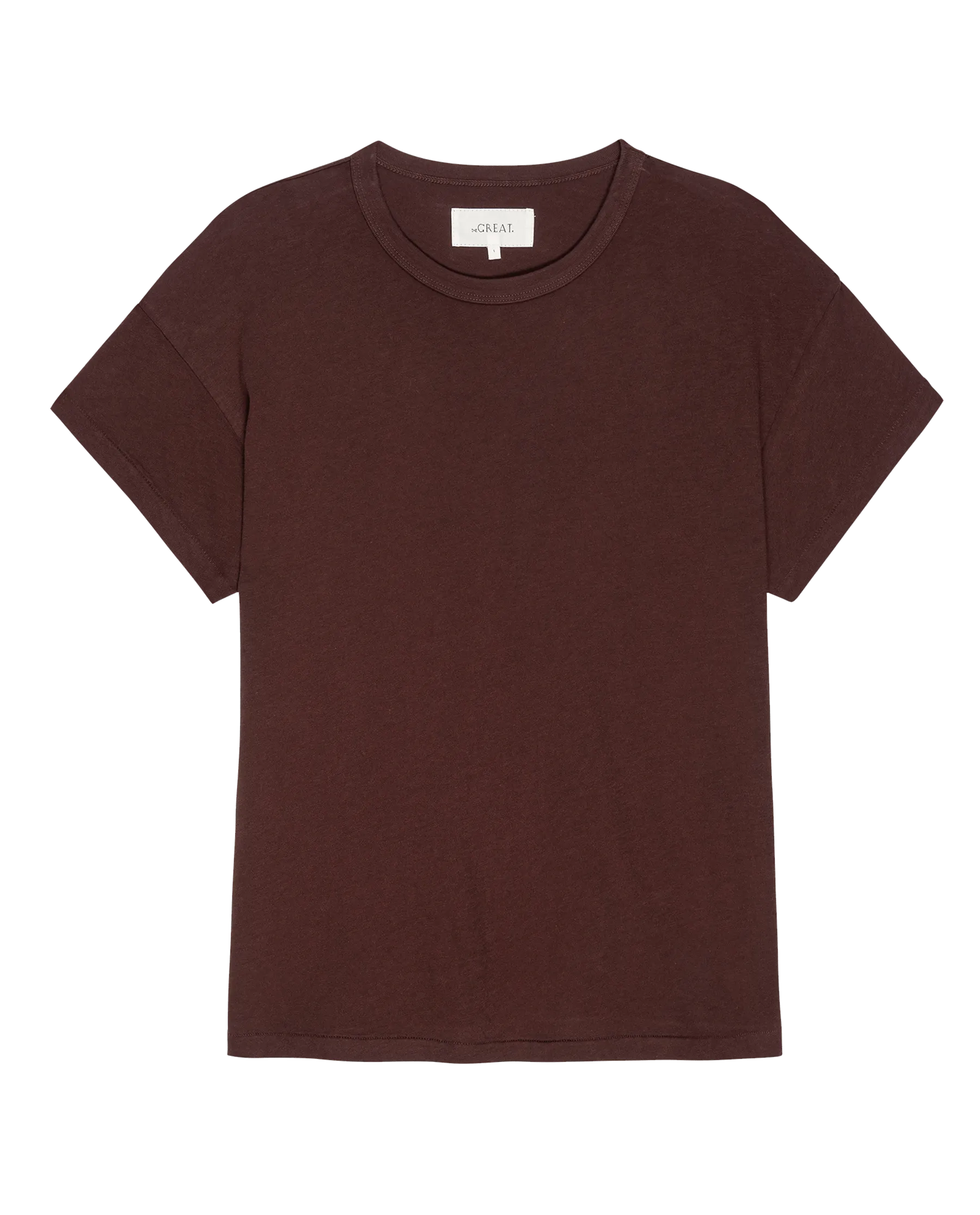 The Boxy Crew. Solid -- Toasted Walnut