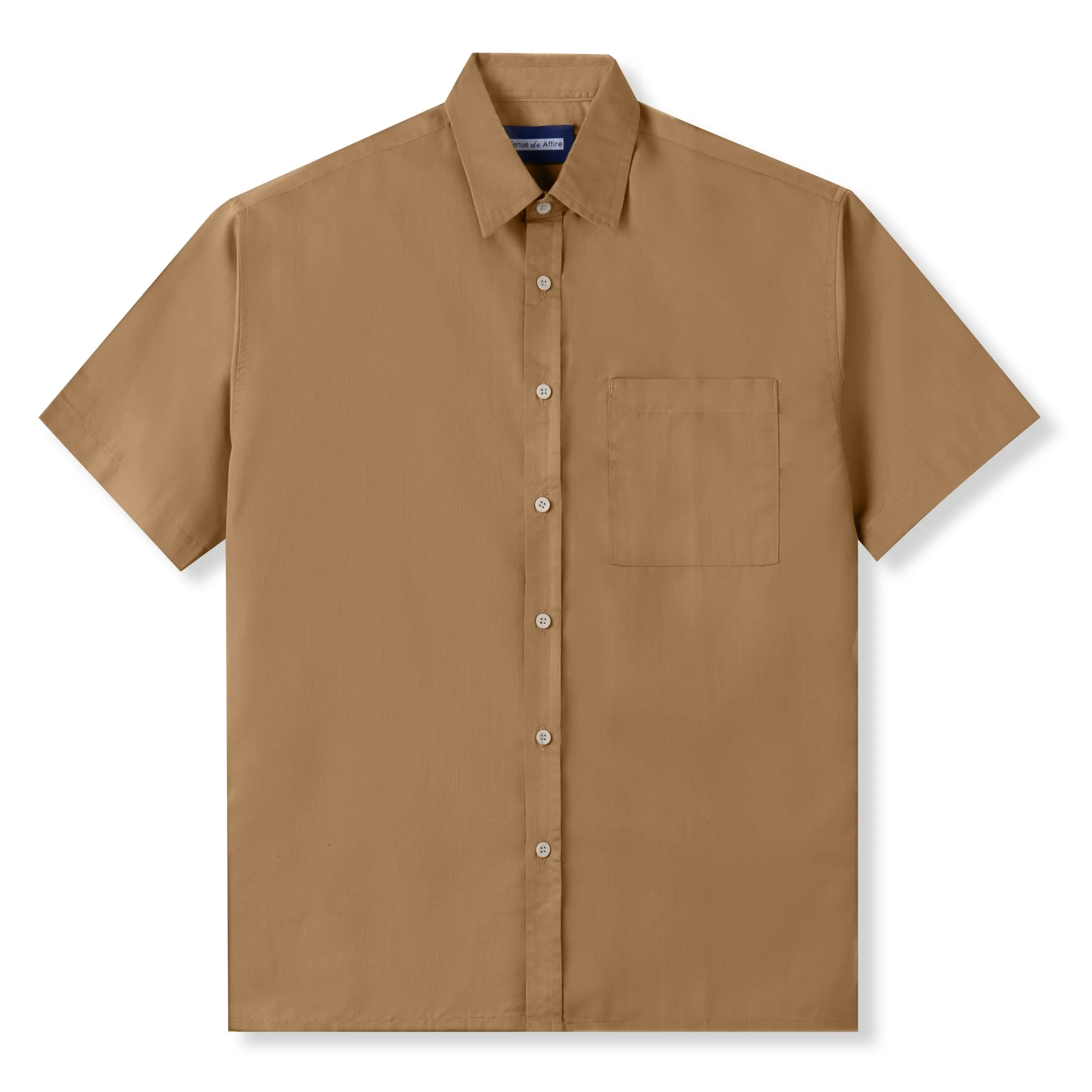 The Prep Shirt Regular - Soft Brown