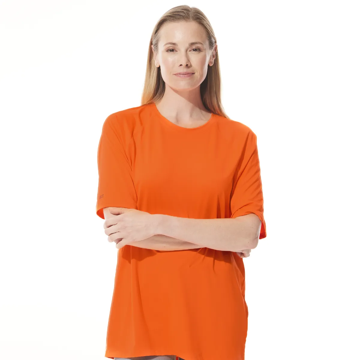 Unisex Bosun Crew Neck Short Sleeve Tee | Zone Orange