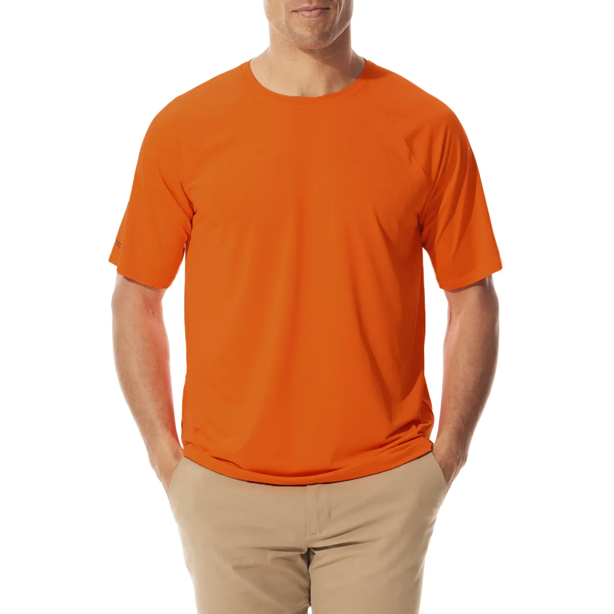 Unisex Bosun Crew Neck Short Sleeve Tee | Zone Orange