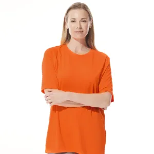 Unisex Bosun Crew Neck Short Sleeve Tee | Zone Orange