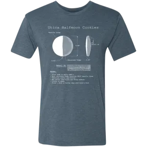 Utica NY Halfmoon Blueprint - Premium Soft Triblend T-Shirt
