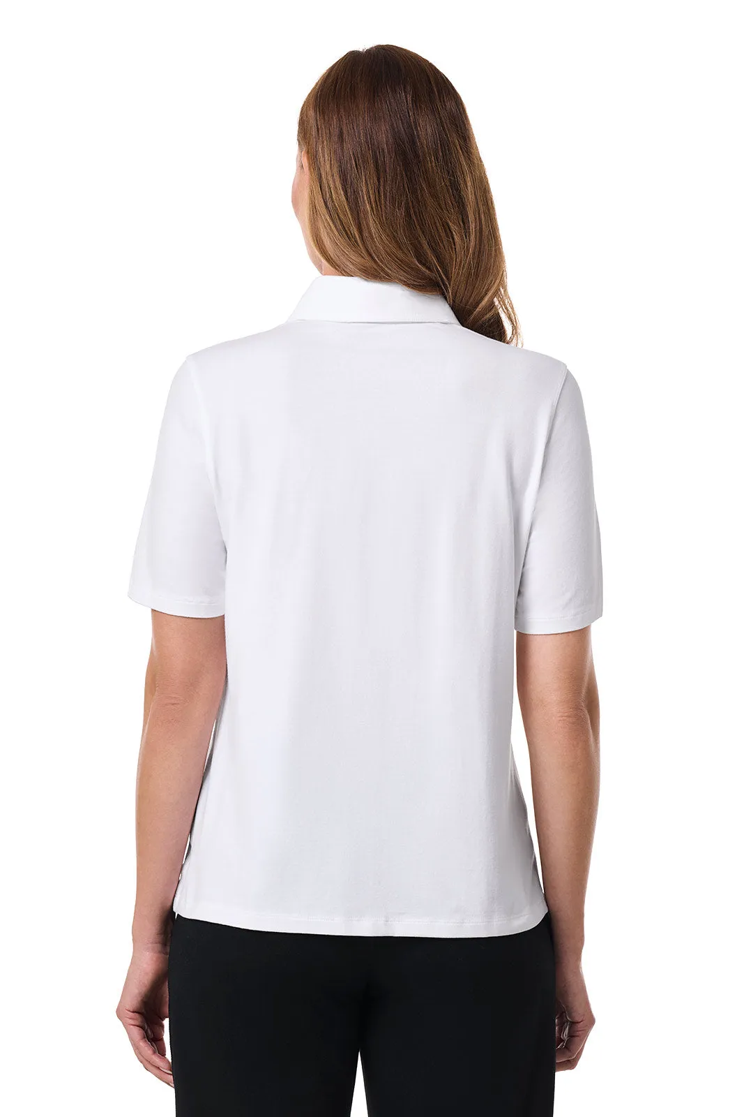Women's Morningside Button Down Short Sleeve | White
