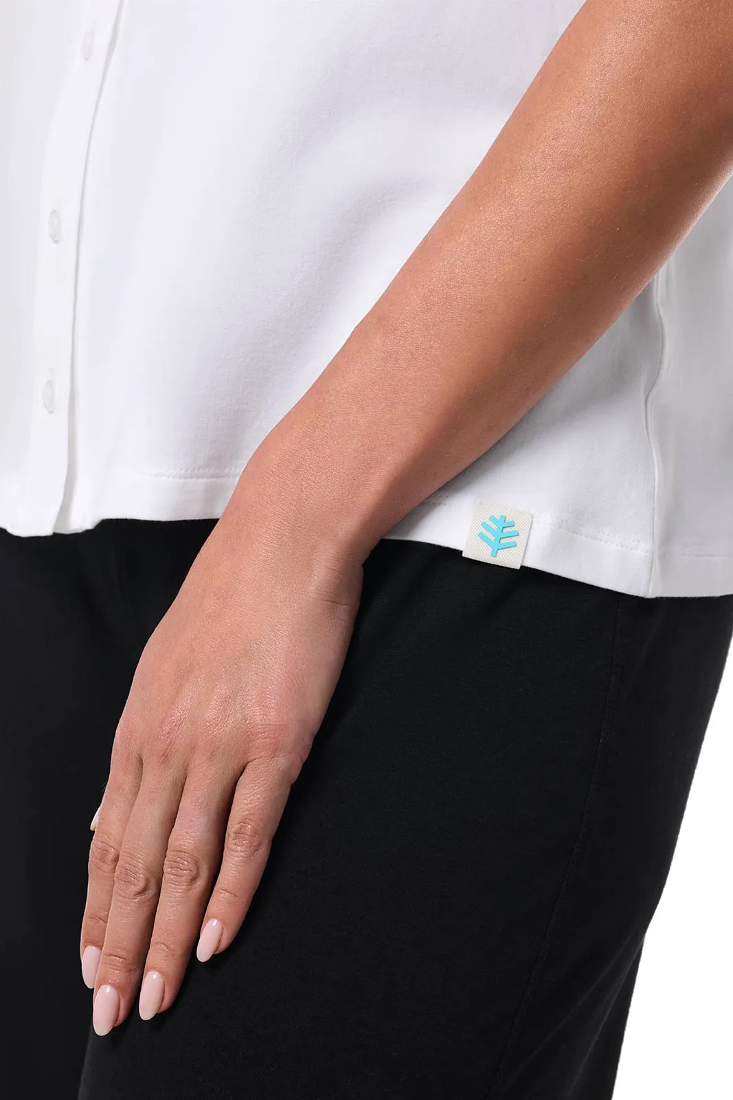 Women's Morningside Button Down Short Sleeve | White