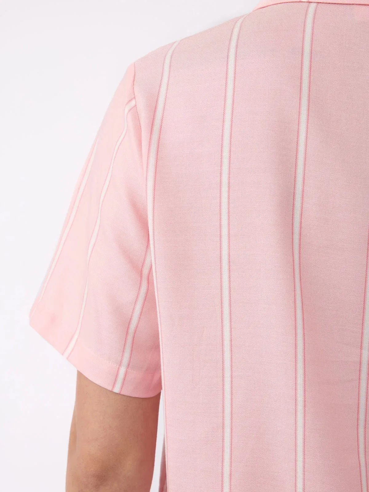 Women's Soft Woven Short Sleeve Pajama Top