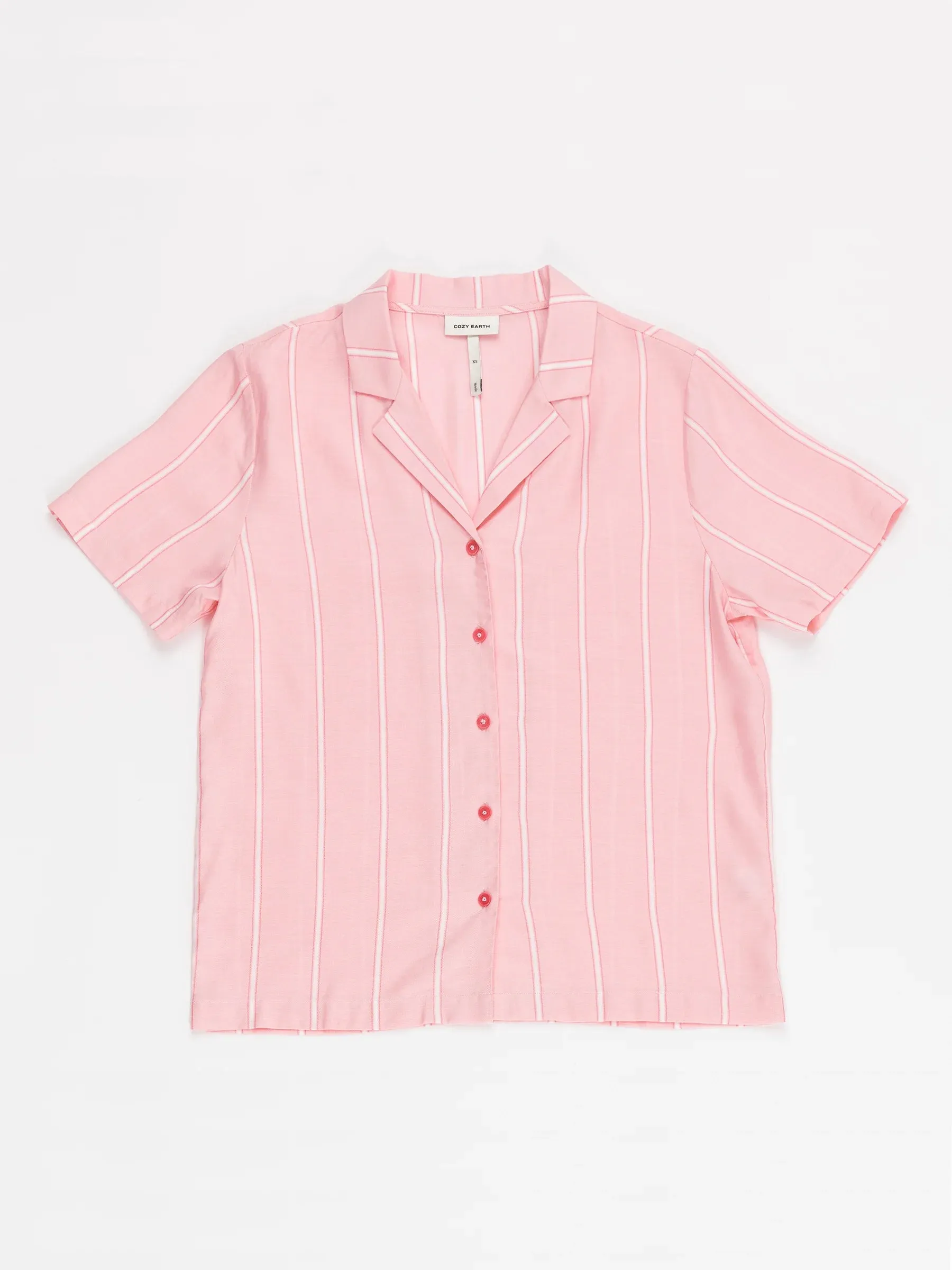 Women's Soft Woven Short Sleeve Pajama Top