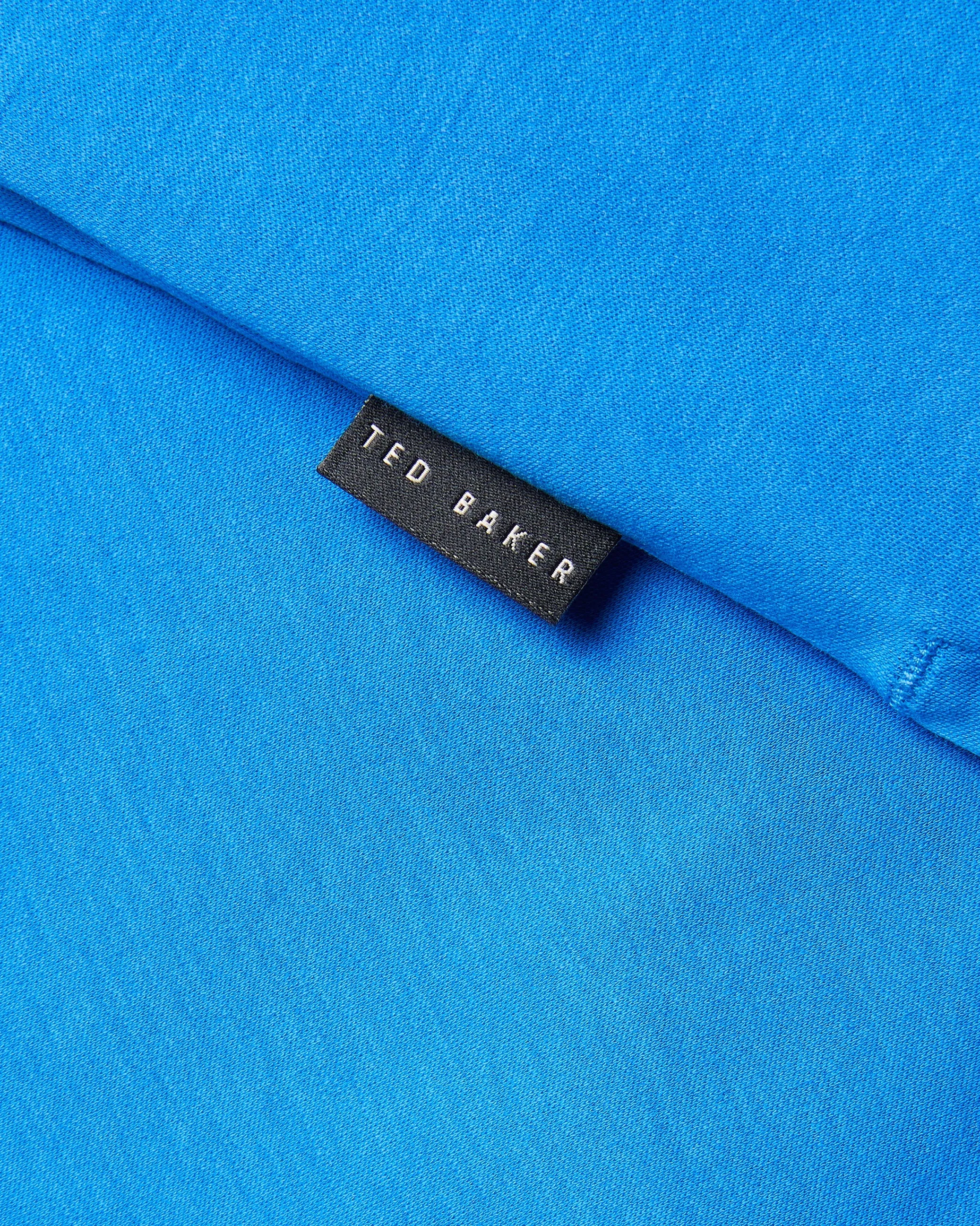 Zeiter Short Sleeve Slim Soft Touch Polo Blue